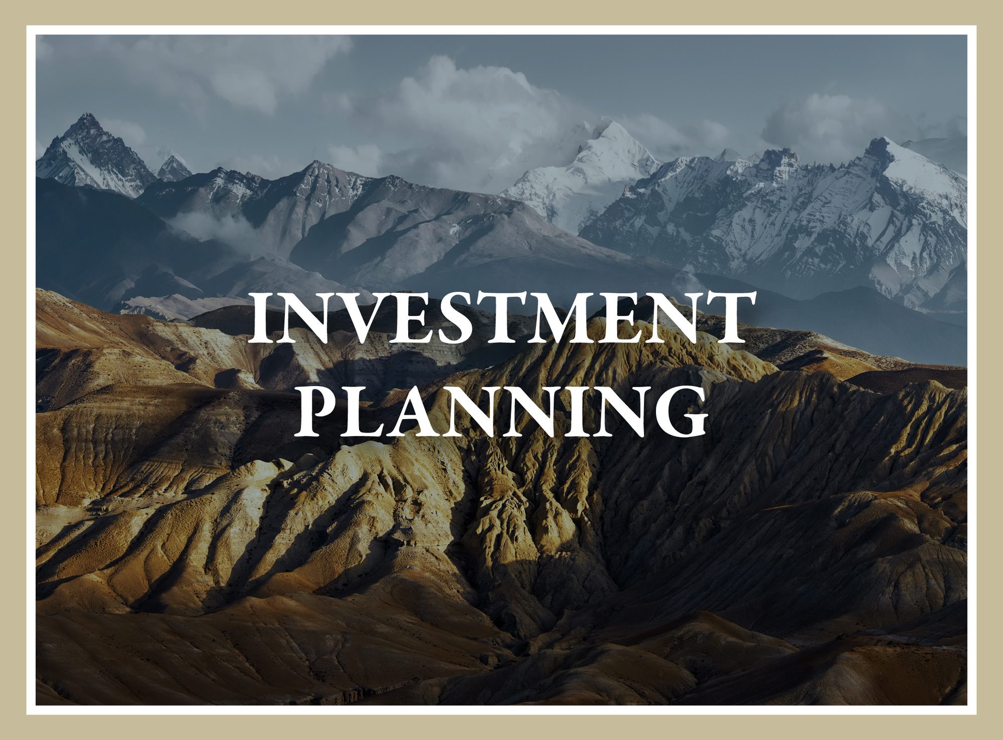 Investment planning